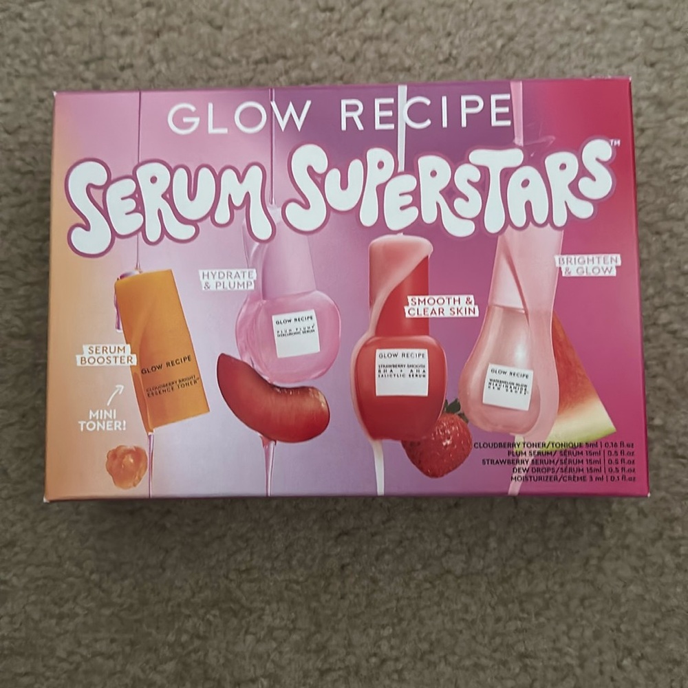 Glow recipe Serum Superstars